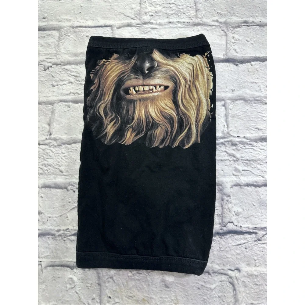 Star Wars Chewbacca Face Mask Neck Gaiter Black Wookiee Graphic Tube Scarf OS